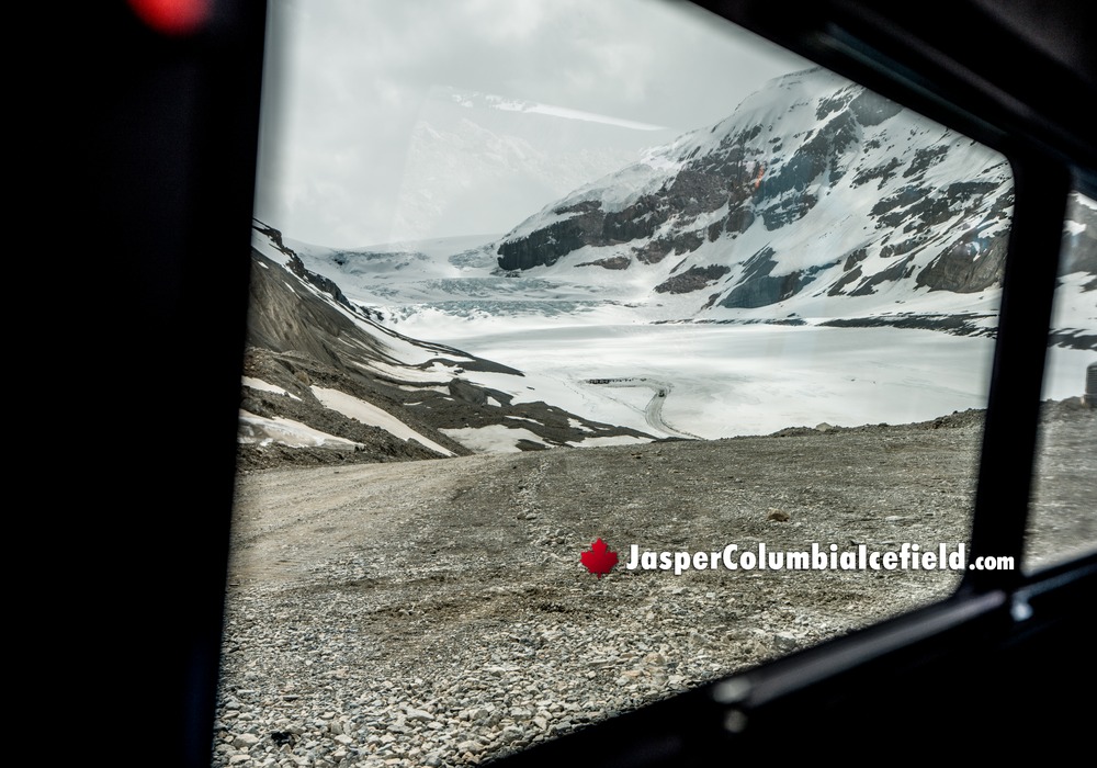 Glacier View from Fat Truck Windows