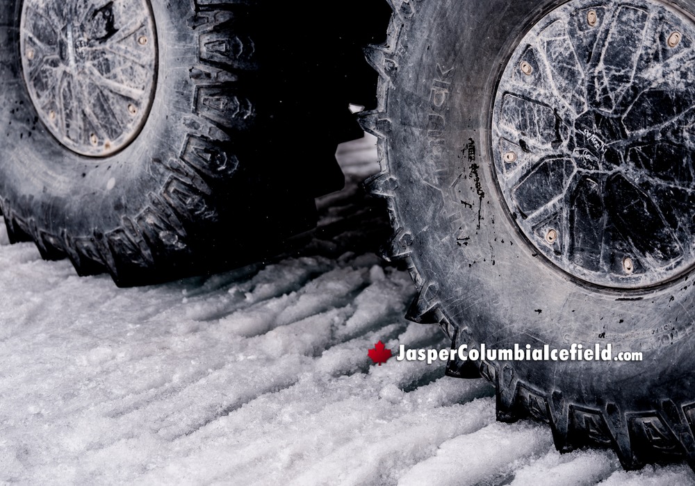 Fat Truck Ice Odyssey Tires on Ice