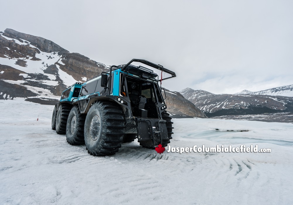 Fat Truck Experience on Athabasca Glacier
