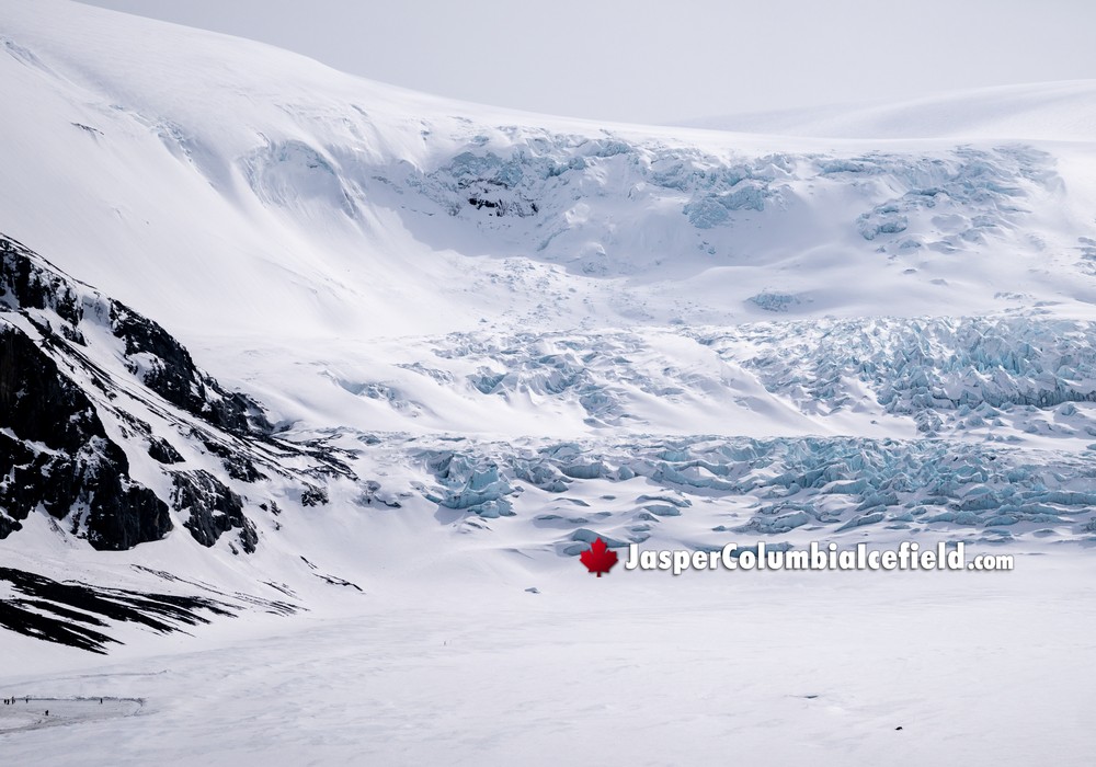 Jasper Columbia Icefields Athabasca Glacier in Spring