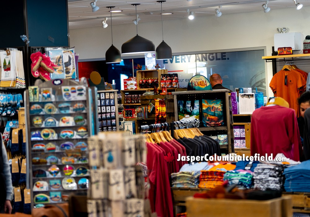 Items in the Columbia Icefield Giftshop