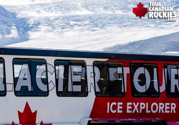 Jasper Columbia Icefields Ice Explorer Bus